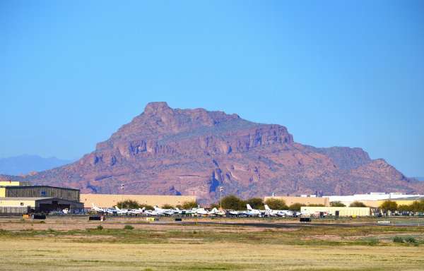 Arizona suburbs in the desert in this image from Shutterstock