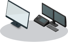 Image of monitors